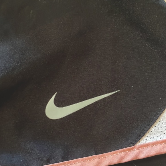 Black and Peach Nike Dri-Fit Athletic Shorts - Picture 4 of 7